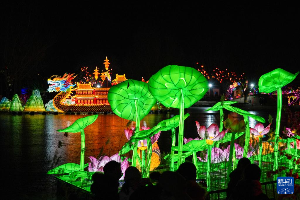 北京：2026圓明園新春燈會(huì)啟幕