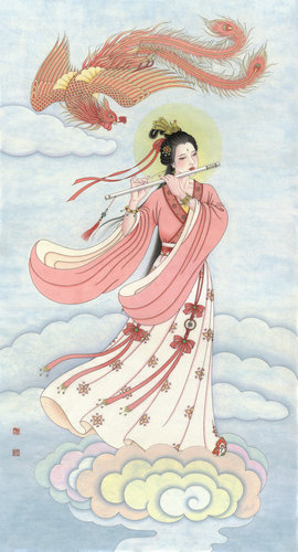 《仙女鳳凰圖》.jpg